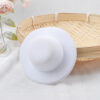 Wholesale Brushed Loli Doll DIY Original Hat Embryo Base Small Hat Hair Accessories Hat Holder Decorative Naked Hat 10cm