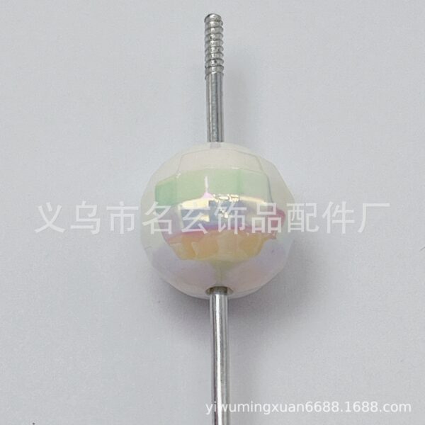 Wholesale Acrylic globe bouncing globe loose beads string