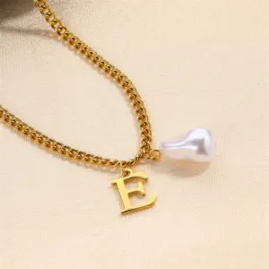 Letter E Necklace