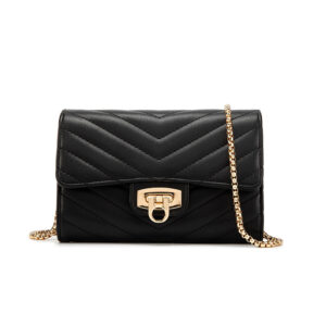 V pattern black / 19*3*13CM