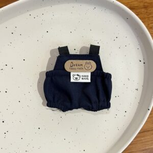 Dark blue rabbit logo overalls
