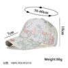 Wholesale New style printing antique baseball cap ladies elegant sunshade breathable fashion outdoor duck tongue hat wholesale B1163