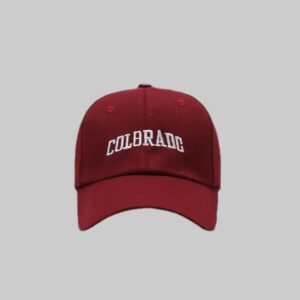 Co baseball cap--red