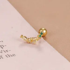 60075-10-Gold/1.3*1.1cm-1PC