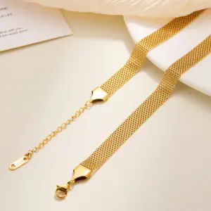 Braided Chain Bracelet / Gold