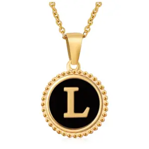 Gold L (Including Chain)