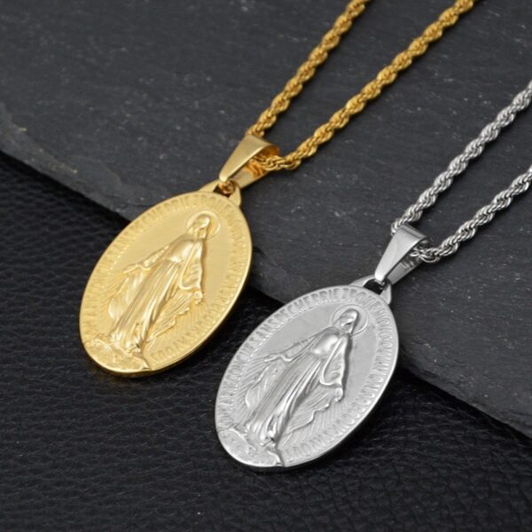 Wholesale Hip-hop titanium steel jewelry necklace pendant accessories