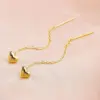 Wholesale PVD Coated 18K Gold Plated Heart 304 Stainless Steel Luxurious Waterproof Non Tarnish Earrings