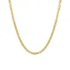 PVD Coated Real Gold Plated Crown 304 Stainless Steel Fashion Waterproof Non Tarnish 304 Stainless Steel Necklace
