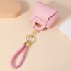 Wholesale New Simple Keychain Coin Purse All-match Hanging Bag Small Jewelry Headset Ring Earrings Storage Anti-lost Small Bag