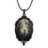 Wholesale Cross-border foreign trade Amazon Gothic Crow Forest Pendant Charm Necklace Factory Outlet