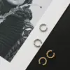 Wholesale PVD Coated Real Gold Plated 18K Gold 304 Stainless Steel Waterproof Non Tarnish Earrings