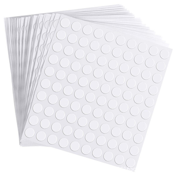 Wholesale Many Size Round Transparent Acrylic Double-Sided Tape Strong Adhesive Doll Fixed Traceless Glue Nano Dot Tape Handle