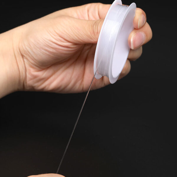 Wholesale 10pcs/pack Colorful Crystal fishing line elastic line TPU large roll string bead line diy jewelry accessories