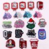 Wholesale New loose powder cross-border cartoon organ medical love bag jewelry acrylic cute DIY patch accessories