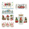 Wholesale New Christmas UV Cup sticker crystal logo pattern 23 cmX11cm in stock