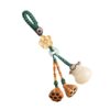 Wholesale Imitation Bodhi Root Lucky Bag Car Keychain Pendant, Peach Wood Lotus Pod, Cute and Exquisite Mobile Phone Chain Pendant for Men and Women
