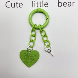 Green / Cute creative keychain (good gloss)