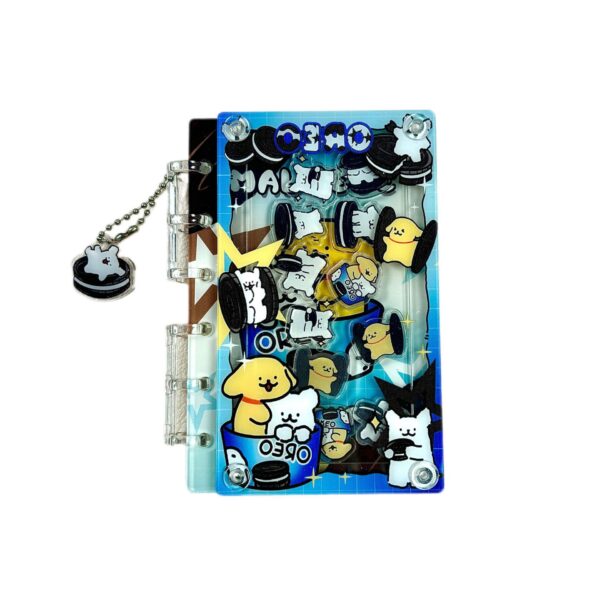 Wholesale [Line Puppy] Original Cartoon A7 Loose-leaf Book Rocking Notebook Cute Girl Heart High-value Animation