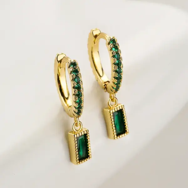 Wholesale Simple Style U Shape Copper Earrings