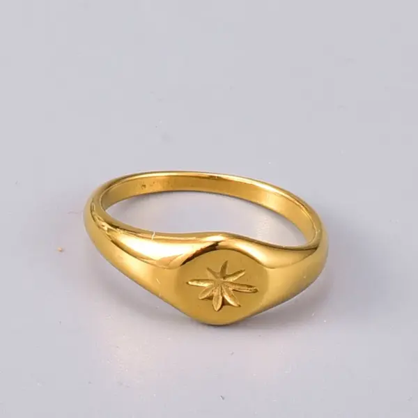 oly-d47420553b515ee246b160332e532a6e Wholesale Jewelry Fashion Heart 304 Stainless Steel Titanium Steel No Inlaid 18K Gold Plated Plating Inlaid Shell