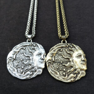 Wholesale Wish Scandinavian Mythological Pirate Necklace Viking Series Rune Amulet Pendant Jewelry