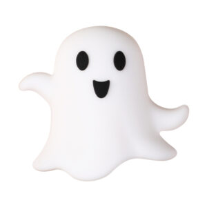 3d white ghost