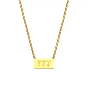 Angel Digital Brand Necklace-777