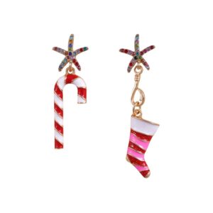 Style 3 Christmas stockings, colorful, 40972