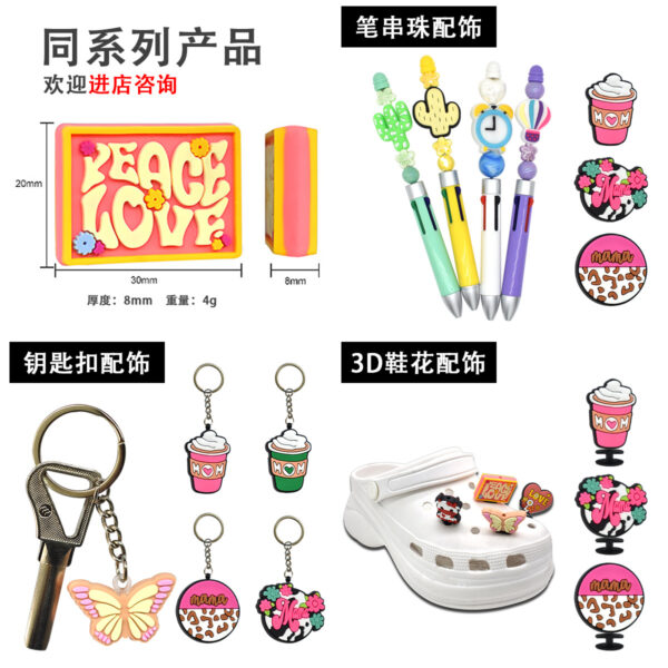 Wholesale DIY color love ballpoint pen handmade beaded