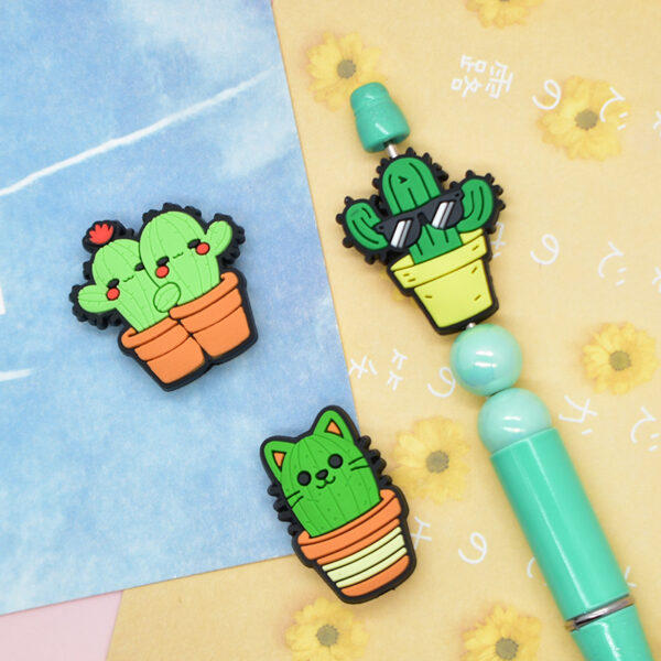 Wholesale Cartoon cactus plant beads