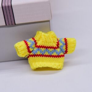 Yellow red stripes / 5.5cm