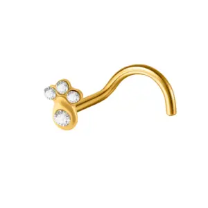 Gold / Rod Thickness * Rod Length 0.8x7mm