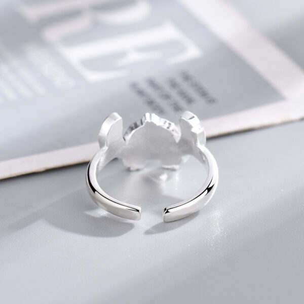 Wholesale Amazon Cross-border New Original Ring Cute Pattern Animation Protagonist Glue Dropping Seiko Opening Adjustable Ring