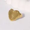 Wholesale PVD Coated Real Gold Plated 18K Gold Heart Shape 304 Stainless Steel Cute Simple Style IG Style Waterproof Non Tarnish Open Rings