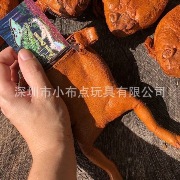 Wholesale [Cross-border Hot Selling] Sugar Cane Toad full-body purse toad toad full-body wallet