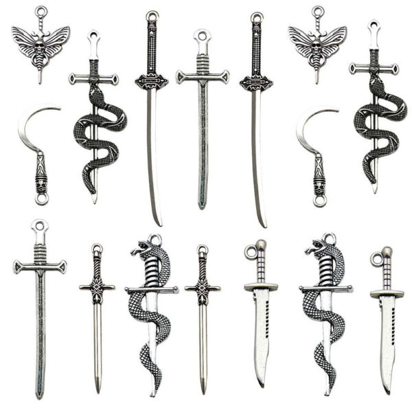 Wholesale sword western sword weapons pendant