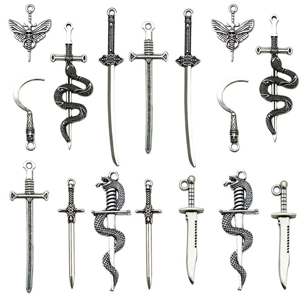 Wholesale sword western sword weans pendant