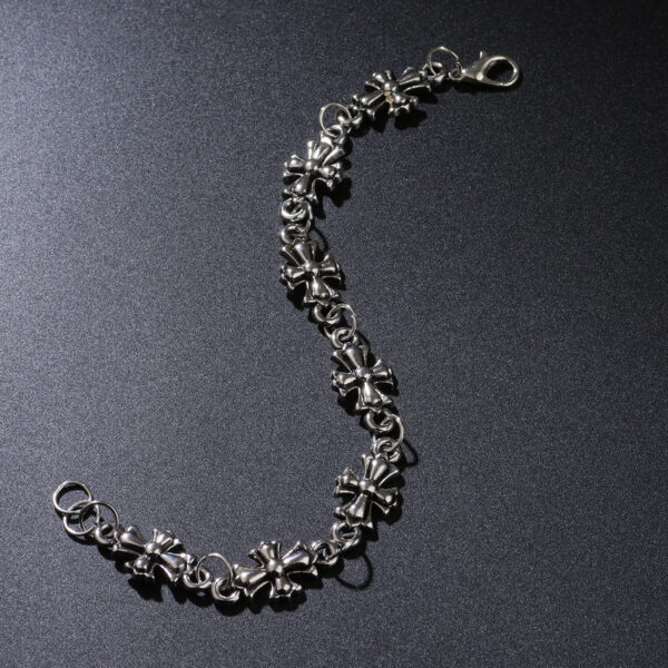 Wholesale Dark Gothic Cross Alloy Bracelet