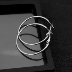 Silver / 40mm Pair