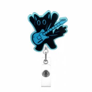 Blue rock bear + transparent rotating clip
