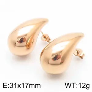 Rose Gold Water Drop