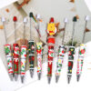 Wholesale Santa Claus Painted Beaded Pen