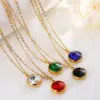 Wholesale PVD Coated 18K Gold Plated Titanium Steel Waterproof Non Tarnish