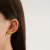 Wholesale 1 Pair Ig Style Sweet Bow Knot Plating Inlay Titanium Steel Pearl Earrings