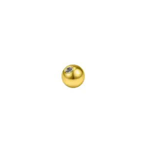 Gold / 1.2x3mm [Aperture X Ball Diameter]