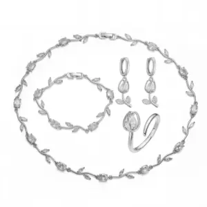 White Gold White Diamond Set