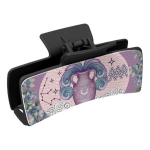 10-5 square pu leather aquarius