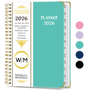 January 2026 - december 2026 / A5--Lake Blue