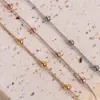 Wholesale PVD Coated 18K Gold Plated Rose Gold Plated Ball Stainless Steel Elegant Luxurious Waterproof Non Tarnish 304 Stainless Steel Bracelets